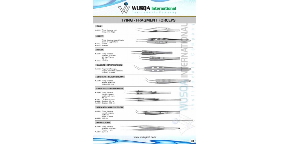 Tying Fragment Forceps 